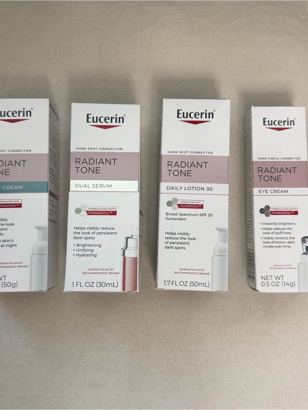 NEW Eucerin Radiant Tone Skincare Bundle